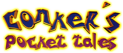 Conker's Pocket Tales logo for GameBoy Color